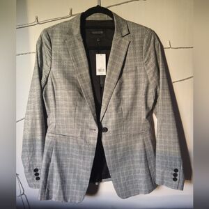 Plaid Checkered Blazer